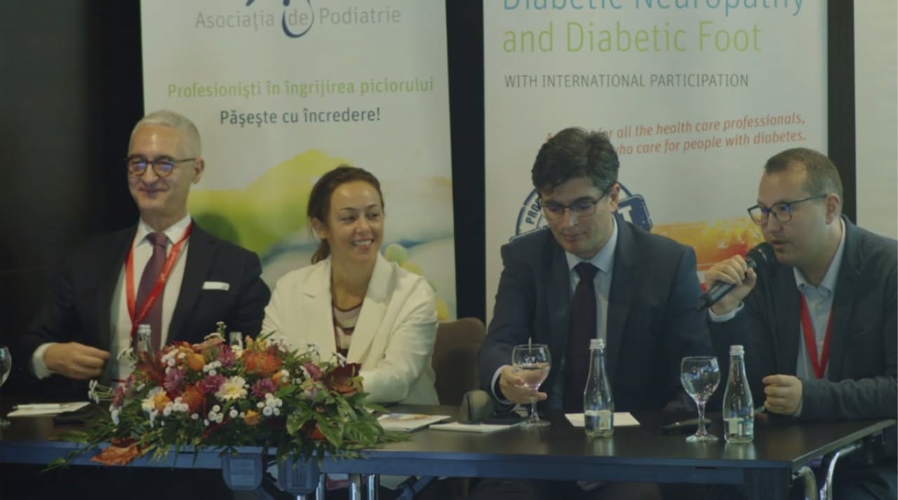 Panel la Congresul Național de Neuropatie Diabetică și Picior Diabetic, cu participare internațională