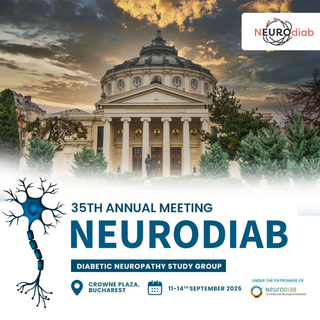 Afiș 35th Annual Meeting NEURODIAB - Diabetic Neuropathy Study Group