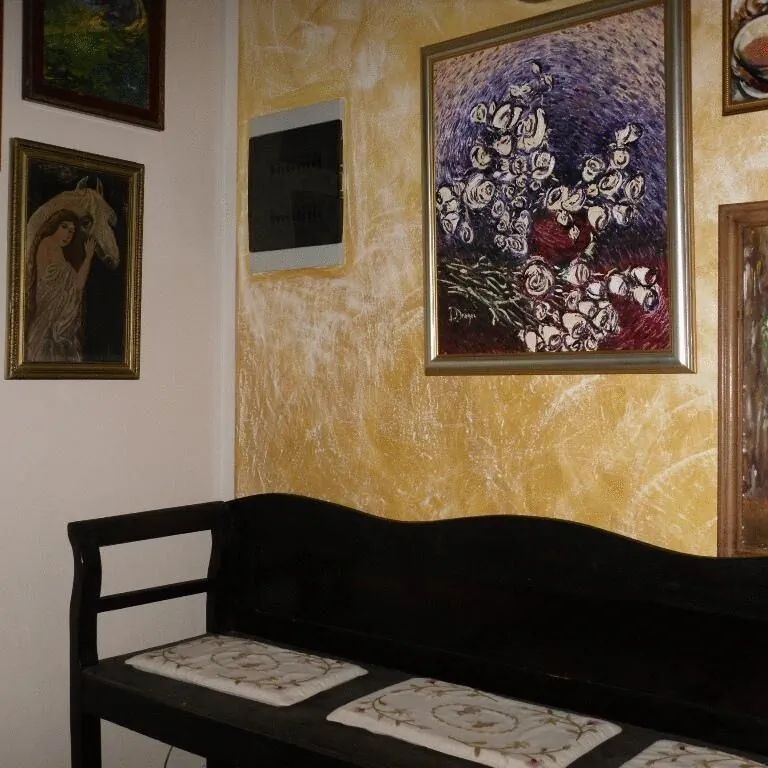 Pensiunea Giulia — grădină și terasă